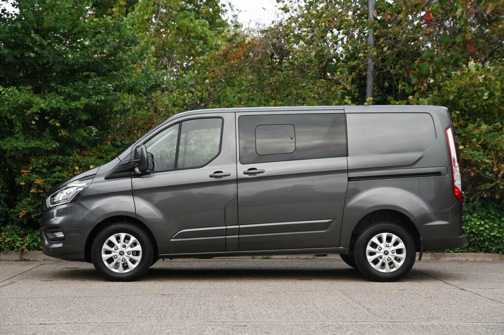 Ford Transit Custom 2.0 320 Ecoblue Limited Crew Van L1 H1 Euro 6 Ss Grey #6