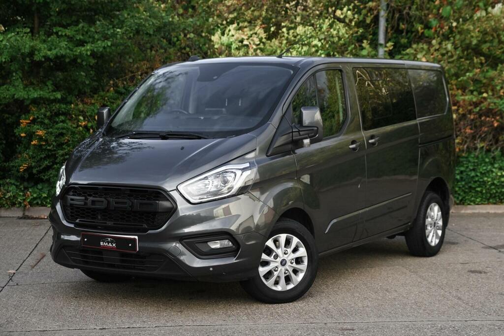 Ford Transit Custom 2.0 320 Ecoblue Limited Crew Van L1 H1 Euro 6 Ss Grey