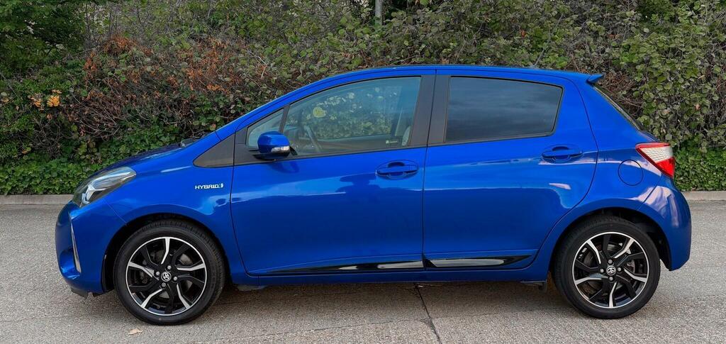 Toyota Yaris 1.5 Vvt-h Design E-cvt Euro 6 Ss Blue #5