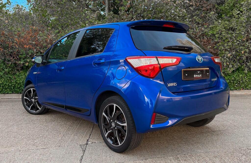 Toyota Yaris 1.5 Vvt-h Design E-cvt Euro 6 Ss Blue #6