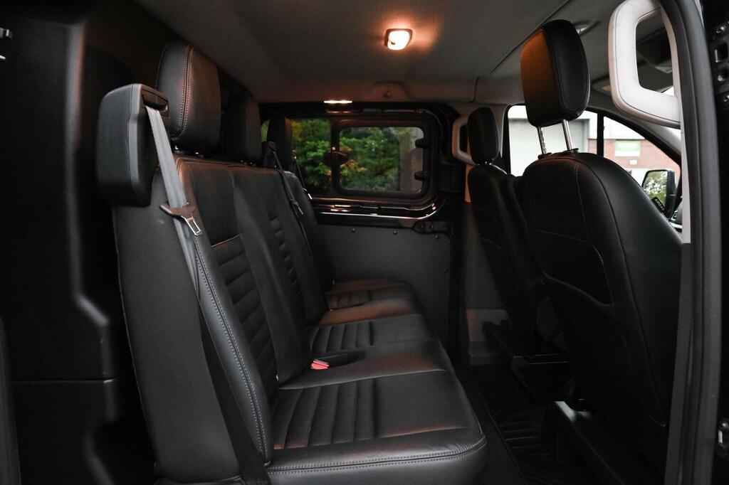 Ford Transit Custom 2.0 320 Ecoblue Trail Crew Van L2 H1 Euro 6 Ss WK22ZFU Black #5