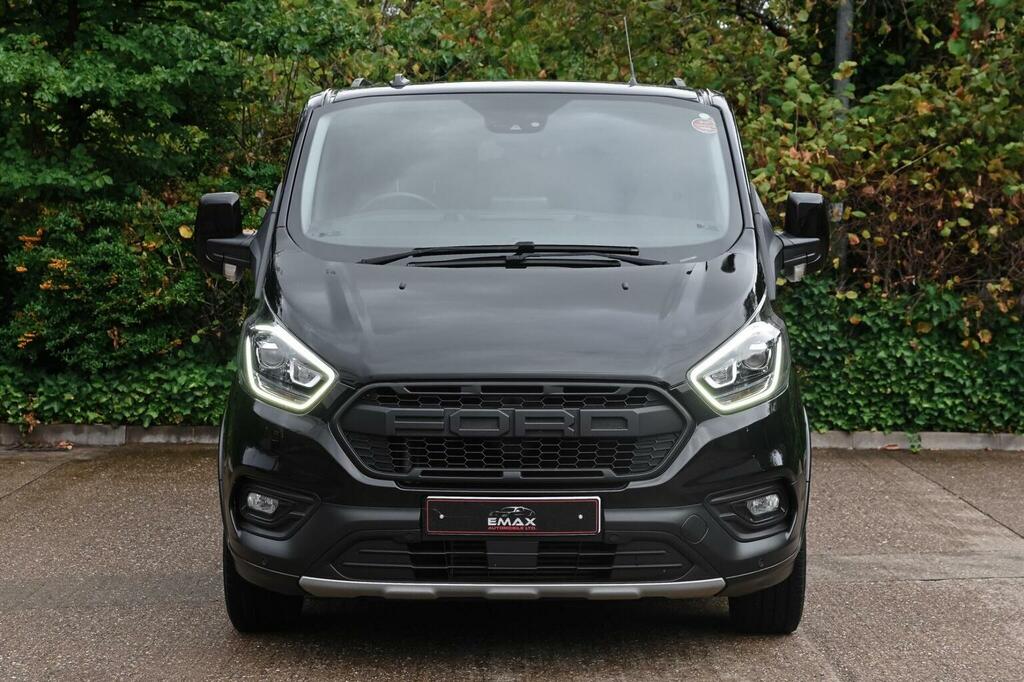 Ford Transit Custom 2.0 320 Ecoblue Trail Crew Van L2 H1 Euro 6 Ss WK22ZFU Black #2