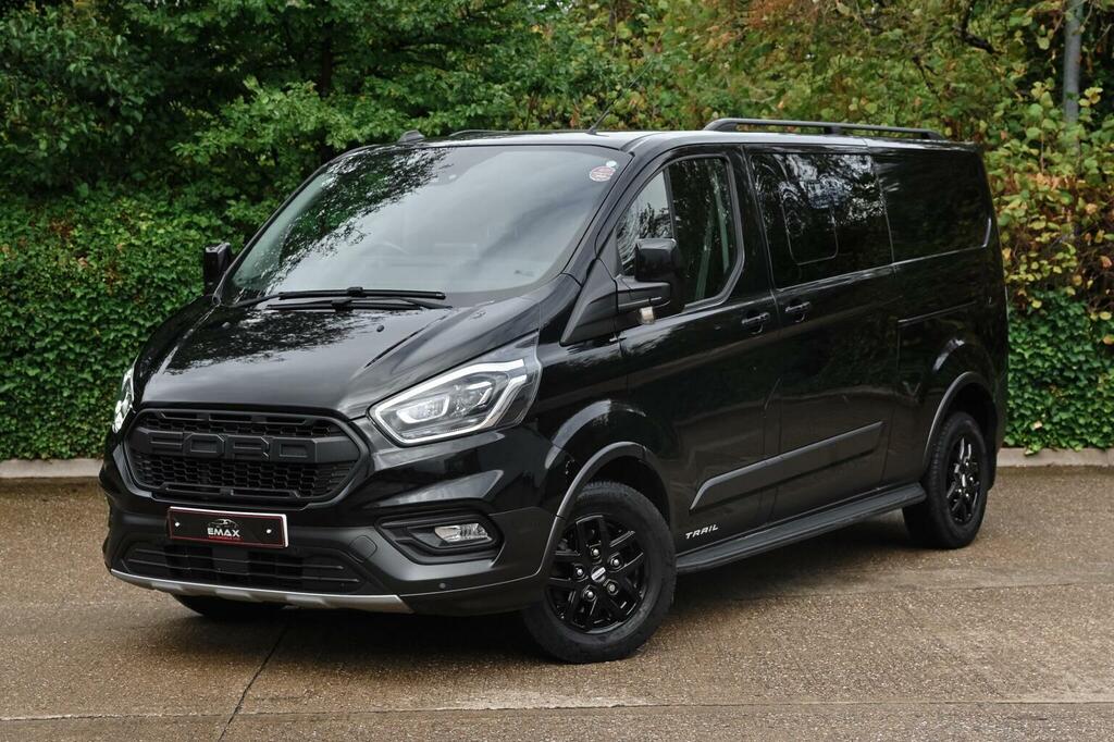 Ford Transit Custom 2.0 320 Ecoblue Trail Crew Van L2 H1 Euro 6 Ss Black