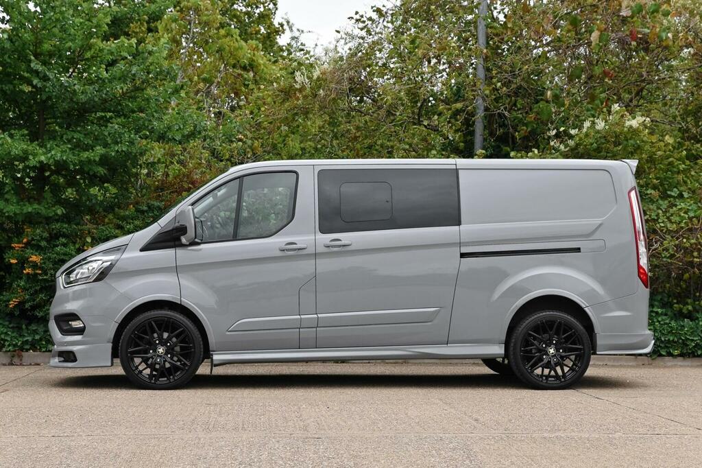 Ford Transit Custom 2.0 320 Ecoblue Limited Crew Van L2 H1 Euro 6 Ss Grey #6