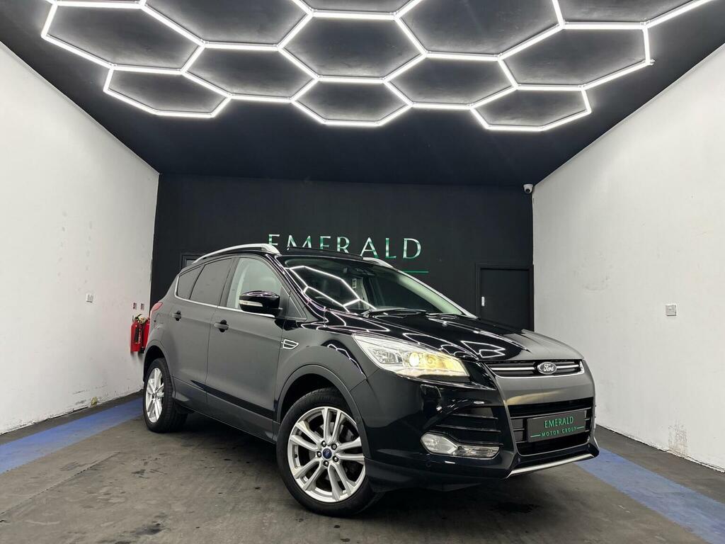 Ford Kuga 2.0 Tdci Titanium X 2Wd Euro 6 Ss 201464 Black #4