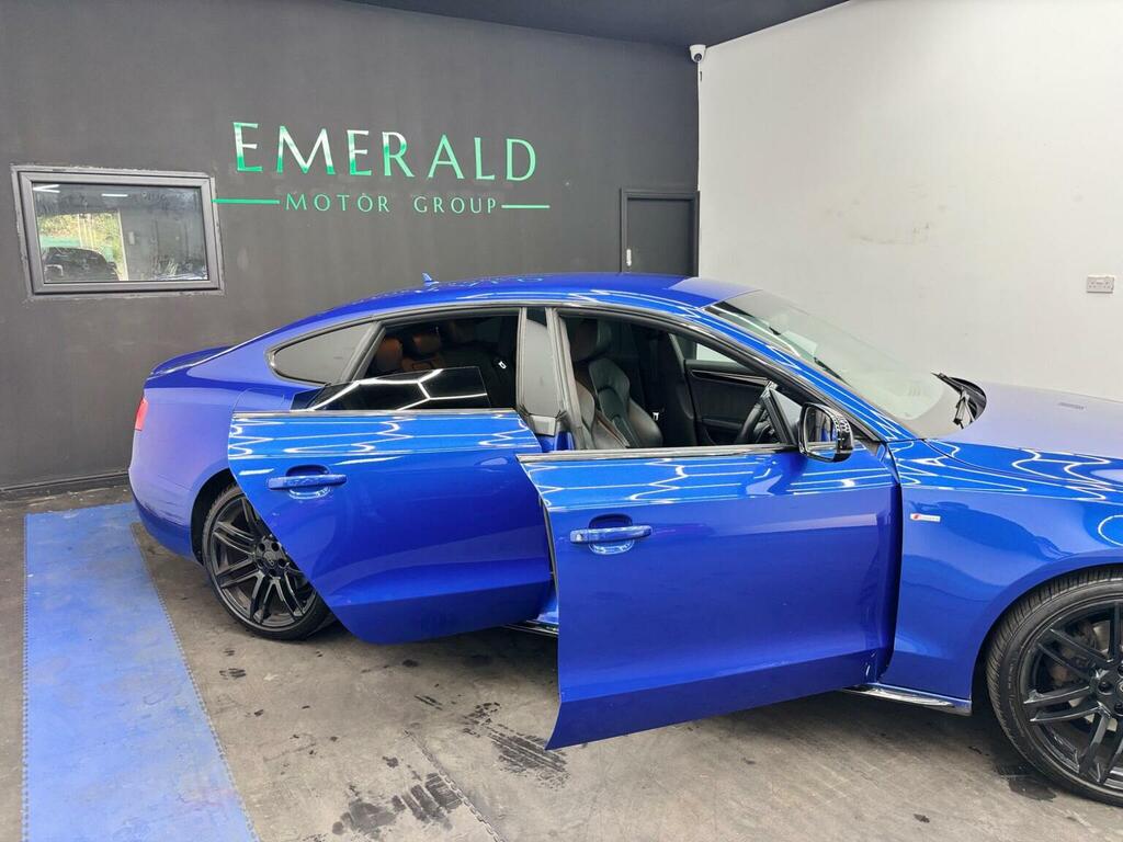 Audi A5 A5 Sportback S Line Tdi Blue #84