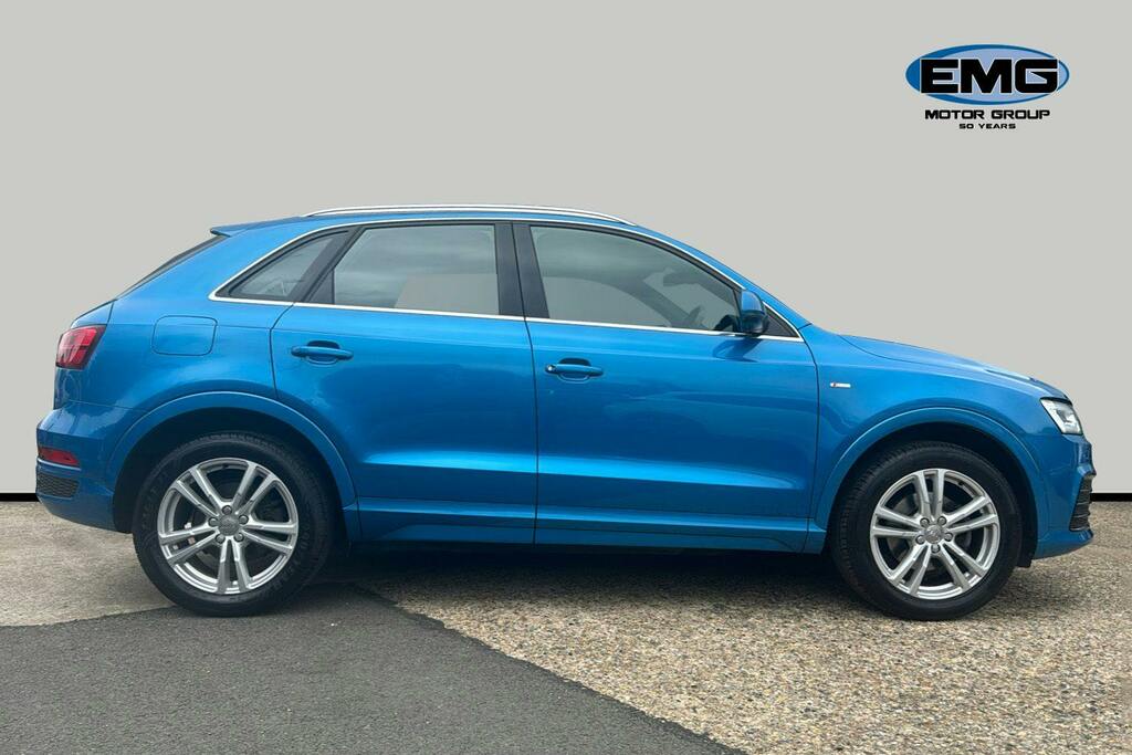 Audi Q3 1.4 Tfsi Cod S Line Suv S Tronic Ss BT16LJX Blue #3