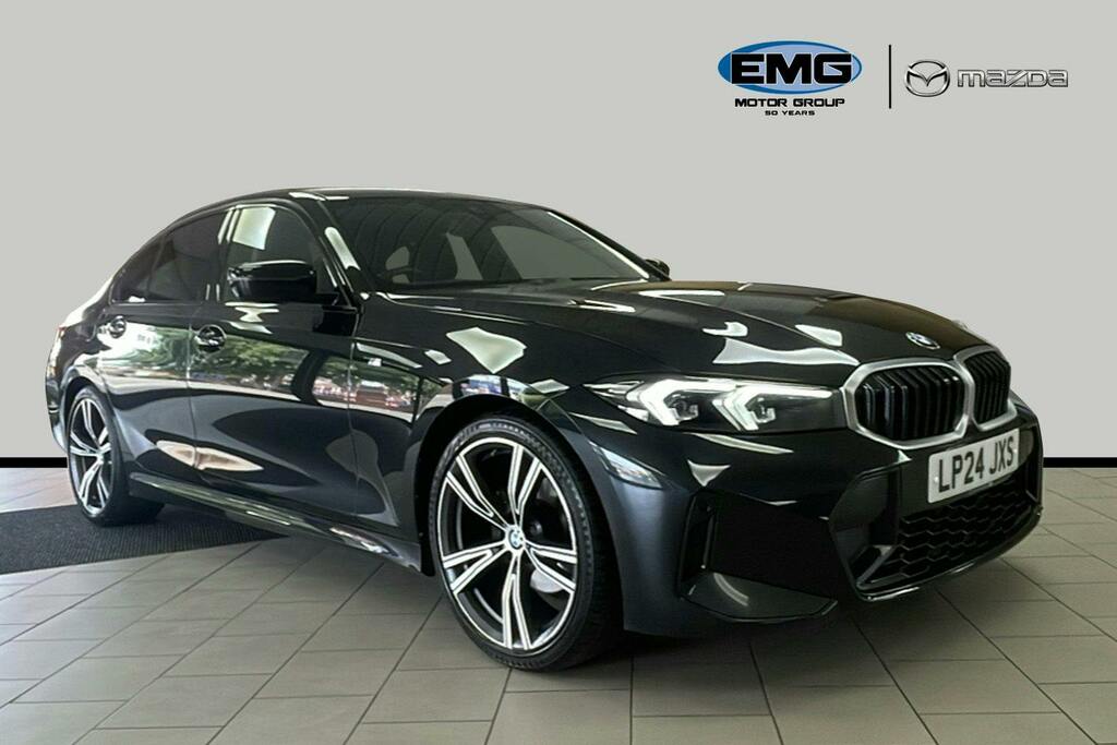 BMW 3 Series 2.0 320I M Sport Saloon Ss Black