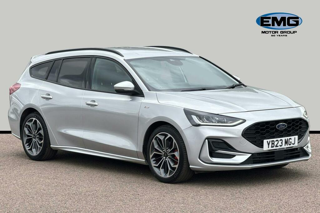 Ford Focus 1.0T Ecoboost Mhev St Line X Estate Hyb Silver