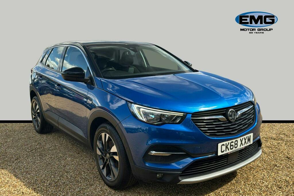 Vauxhall Grandland X 1.2 Turbo Gpf Sport Nav Suv S Blue