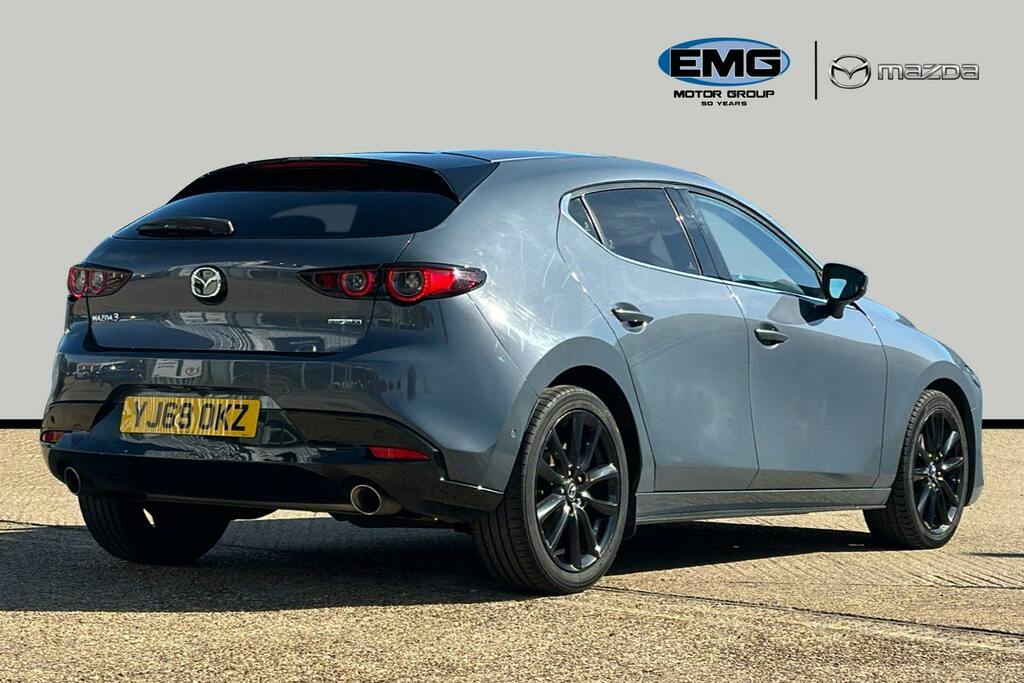 Mazda 3 2.0 Skyactiv X Mhev Gt Sport Tech Hatchback Pe YJ69OKZ Grey #6