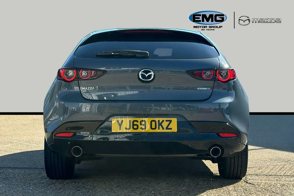 Mazda 3 2.0 Skyactiv X Mhev Gt Sport Tech Hatchback Pe YJ69OKZ Grey #5