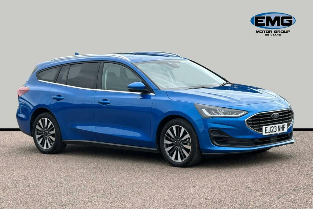Ford Focus 1.0T Ecoboost Mhev Titanium X Estate Hy Blue