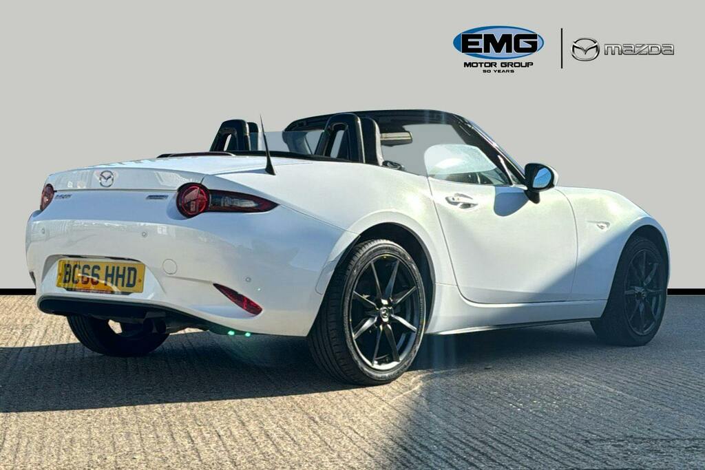 Mazda MX-5 2.0 Skyactiv G Sport Nav Convertible Ma White #6