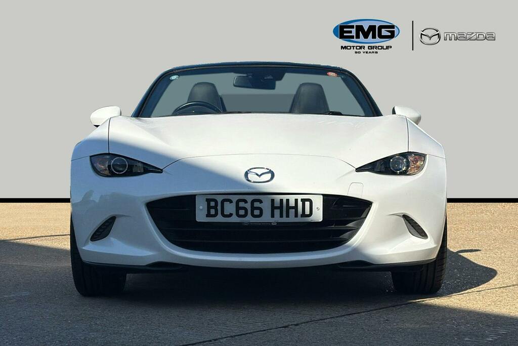Mazda MX-5 2.0 Skyactiv G Sport Nav Convertible Ma White #2