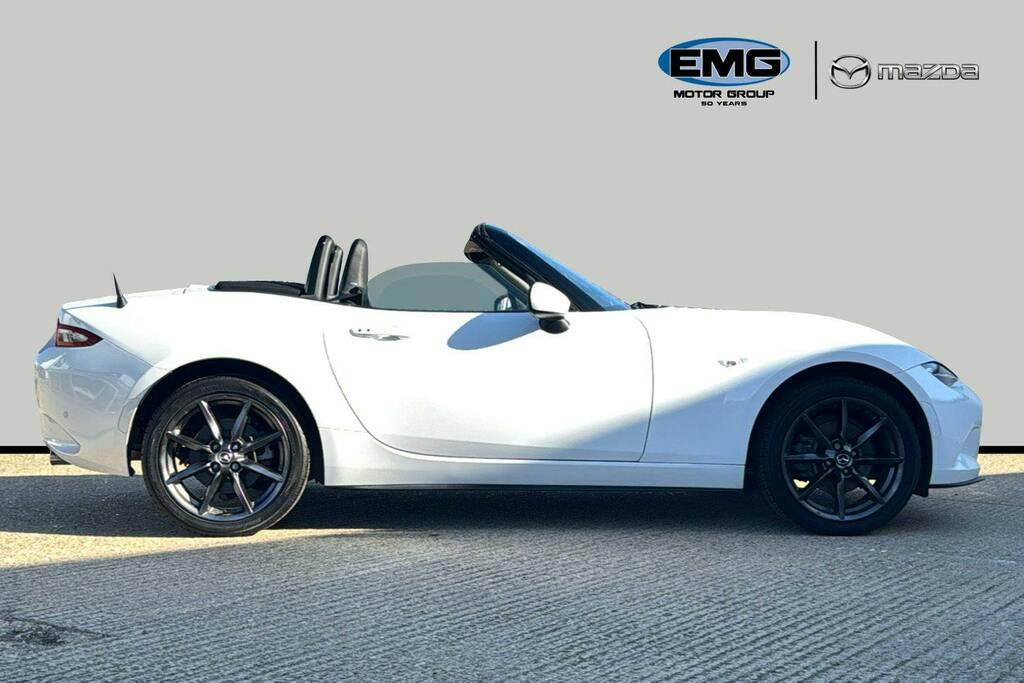 Mazda MX-5 2.0 Skyactiv G Sport Nav Convertible Ma White #3