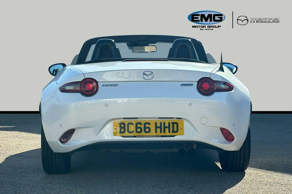 Mazda MX-5 2.0 Skyactiv G Sport Nav Convertible Ma White #5
