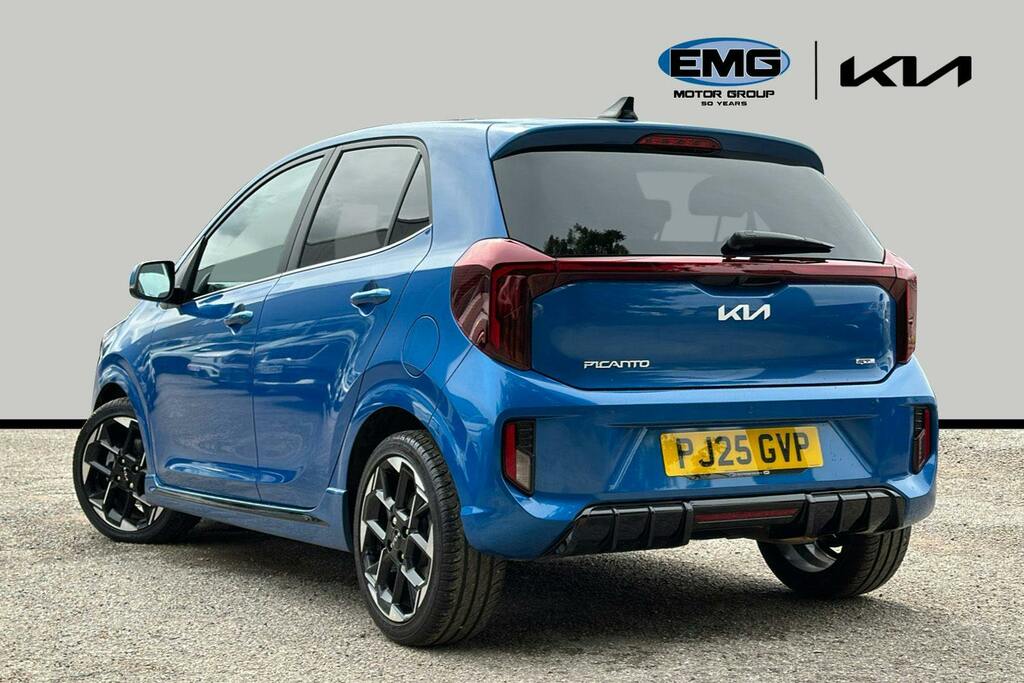Kia Picanto 1.2 Gt Line S Hatchback Amt Ss Blue #4