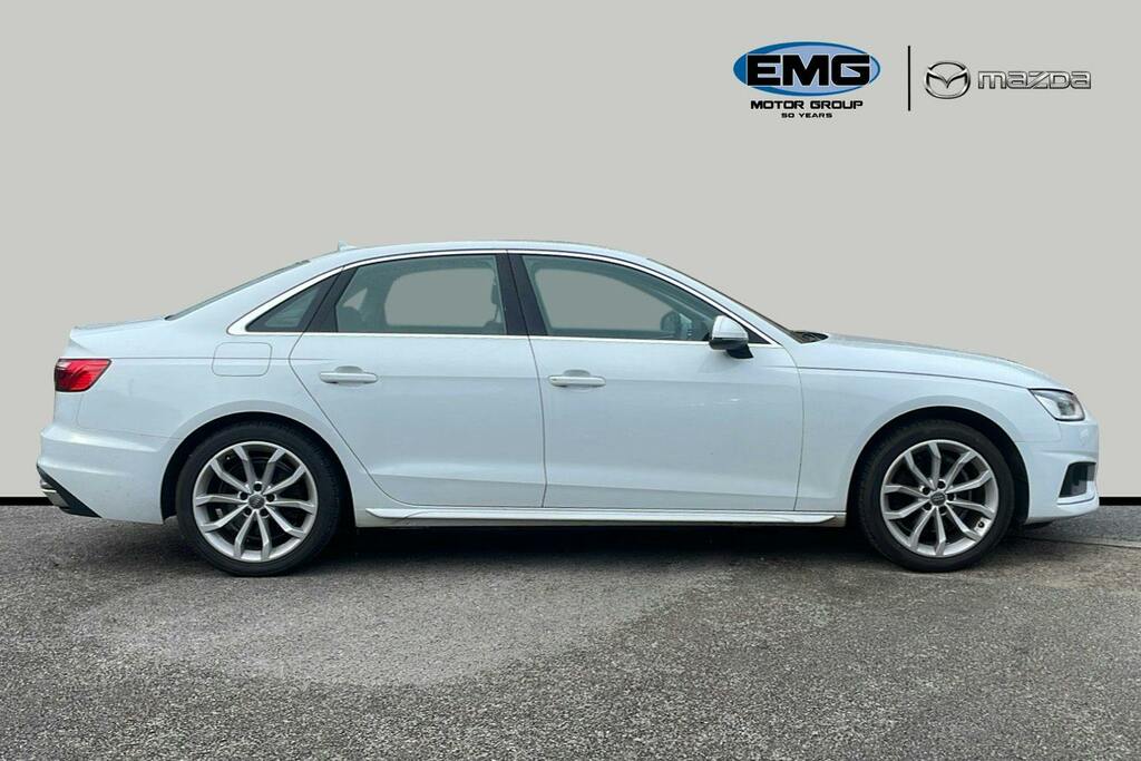Audi A4 2.0 Tdi 35 Sport Saloon S Tronic Ss White #3
