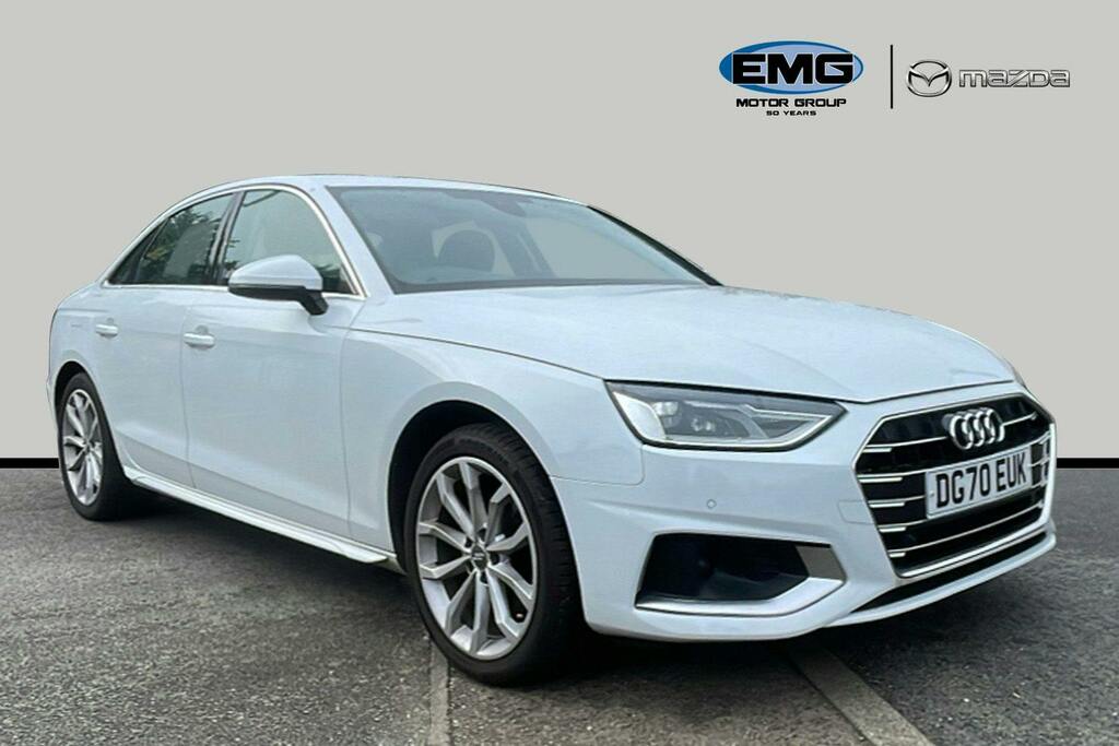 Audi A4 2.0 Tdi 35 Sport Saloon S Tronic Ss White