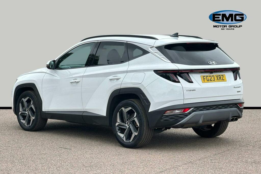 Hyundai Tucson 1.6 H T Gdi Premium Suv Hybrid S White #4