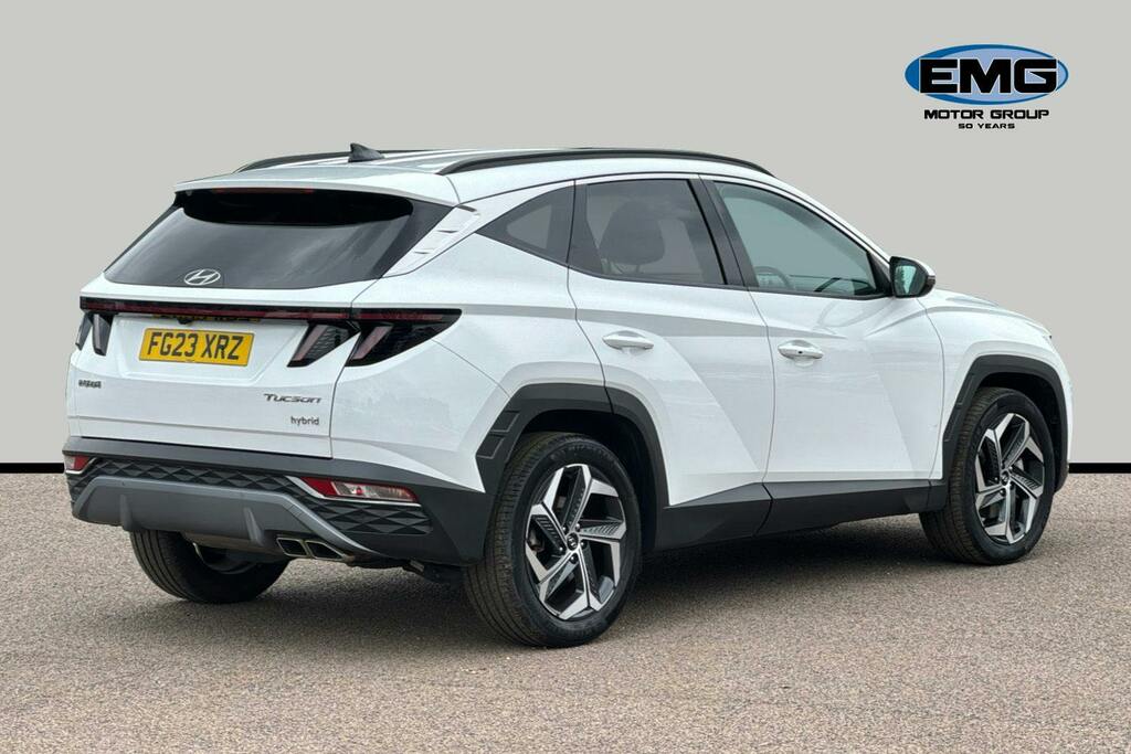 Hyundai Tucson 1.6 H T Gdi Premium Suv Hybrid S White #6