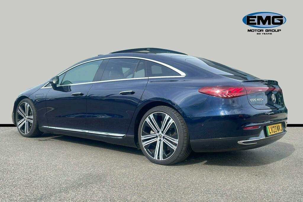 Mercedes-Benz EQS Eqs 450 Plus 108.4Kwh Exclusive Luxury Saloon Blue #4
