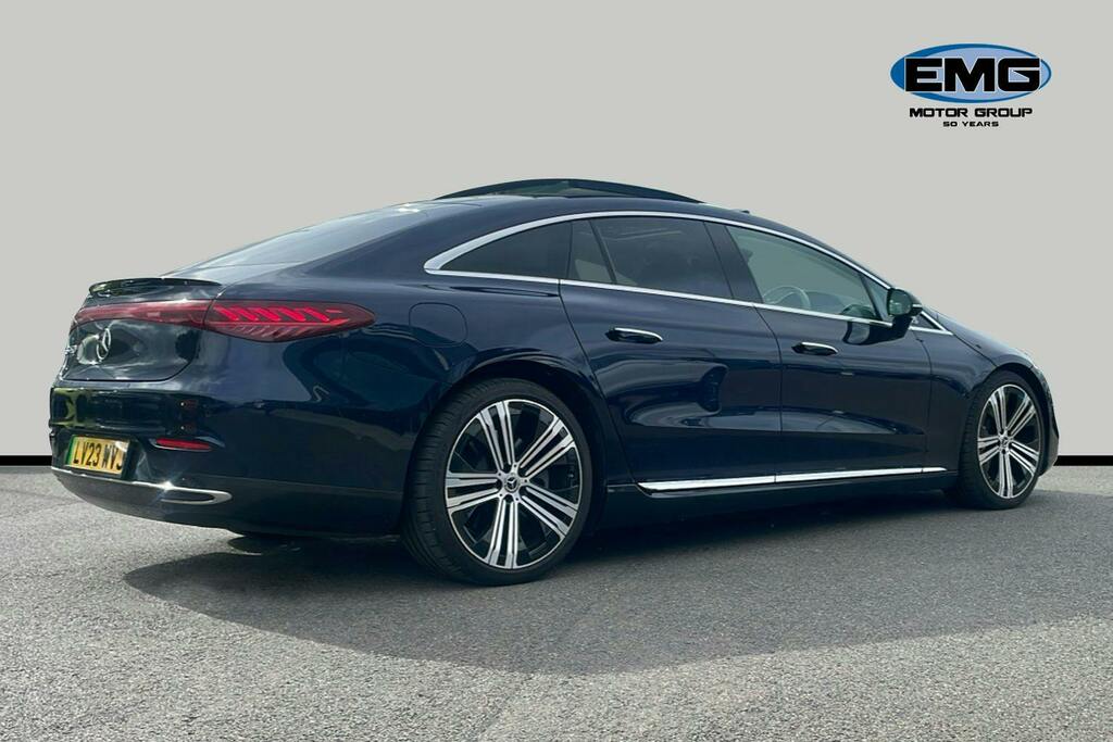 Mercedes-Benz EQS Eqs 450 Plus 108.4Kwh Exclusive Luxury Saloon Blue #6