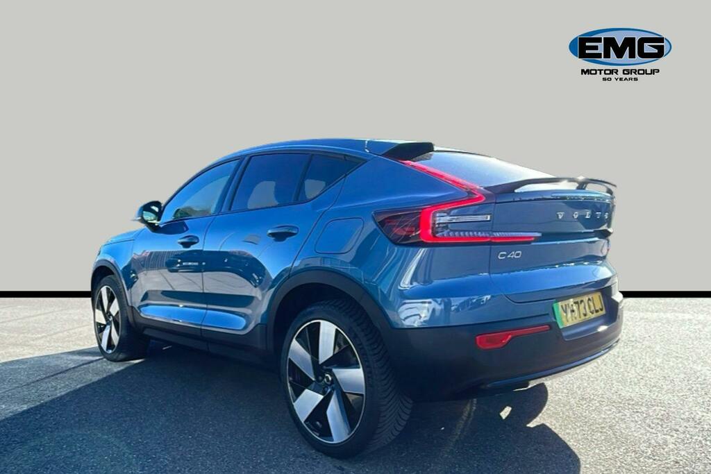 Volvo C40 Twin Recharge 82Kwh Ultimate Suv Blue #4