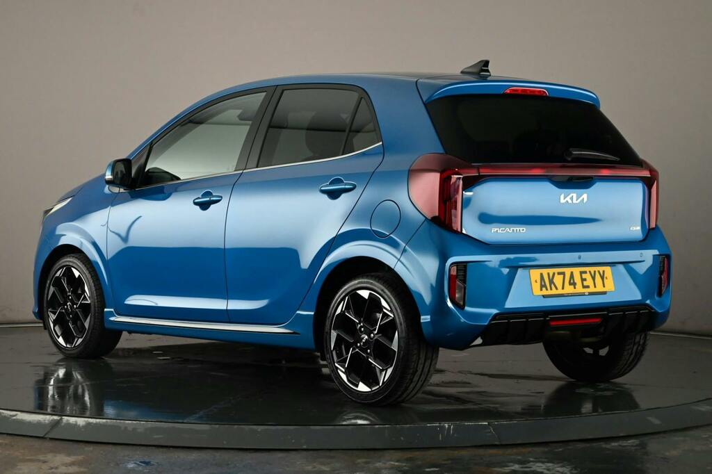 Kia Picanto 1.2 Gt Line S Hatchback Amt Ss Blue #5
