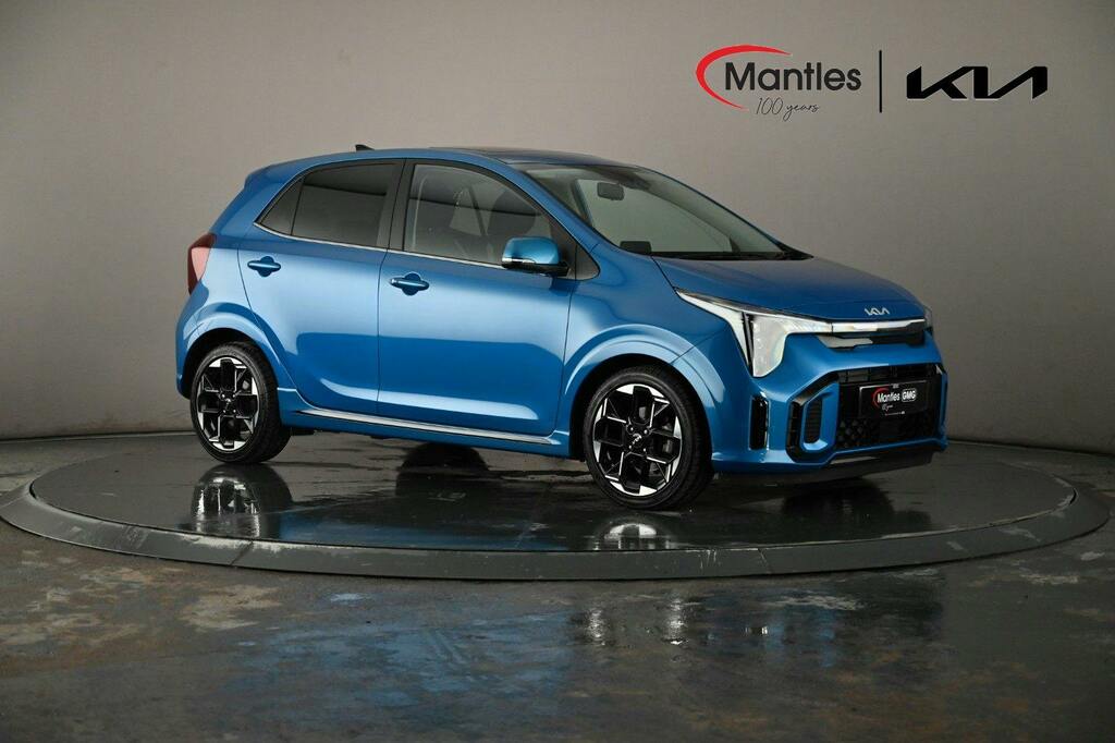 Kia Picanto 1.2 Gt Line S Hatchback Amt Ss Blue