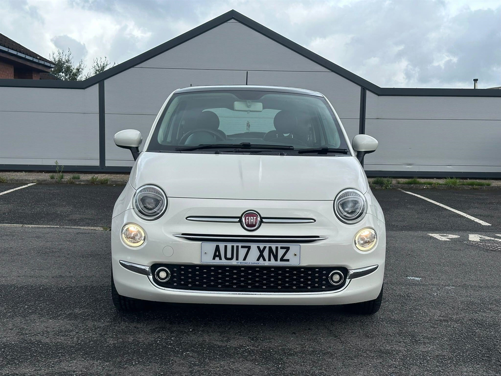 Fiat 500 1.2 Lounge Euro 6 Ss White #6