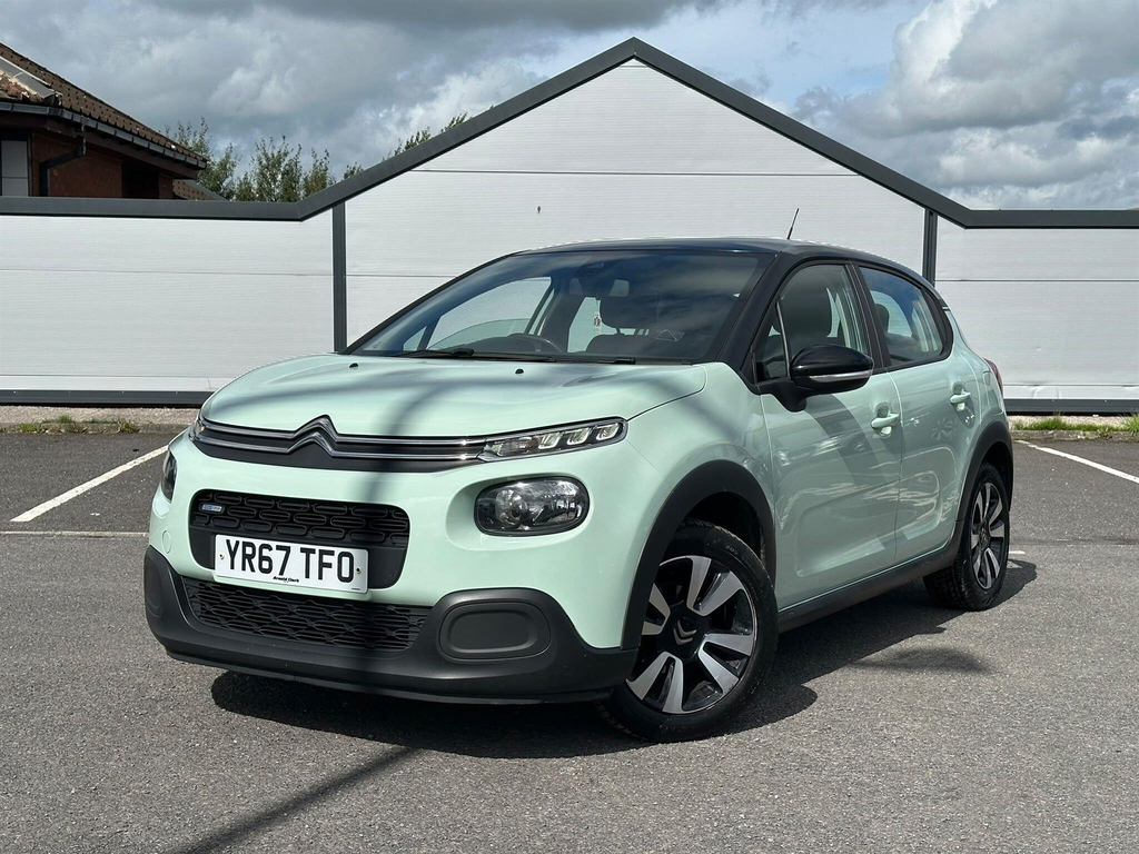 Citroen C3 1.2 Puretech Feel Euro 6 Green #3