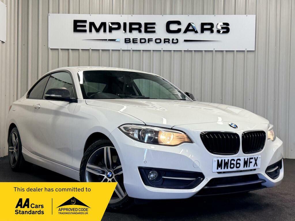BMW 2 Series 2.0 220I Sport Euro 6 Ss MW66WFX White
