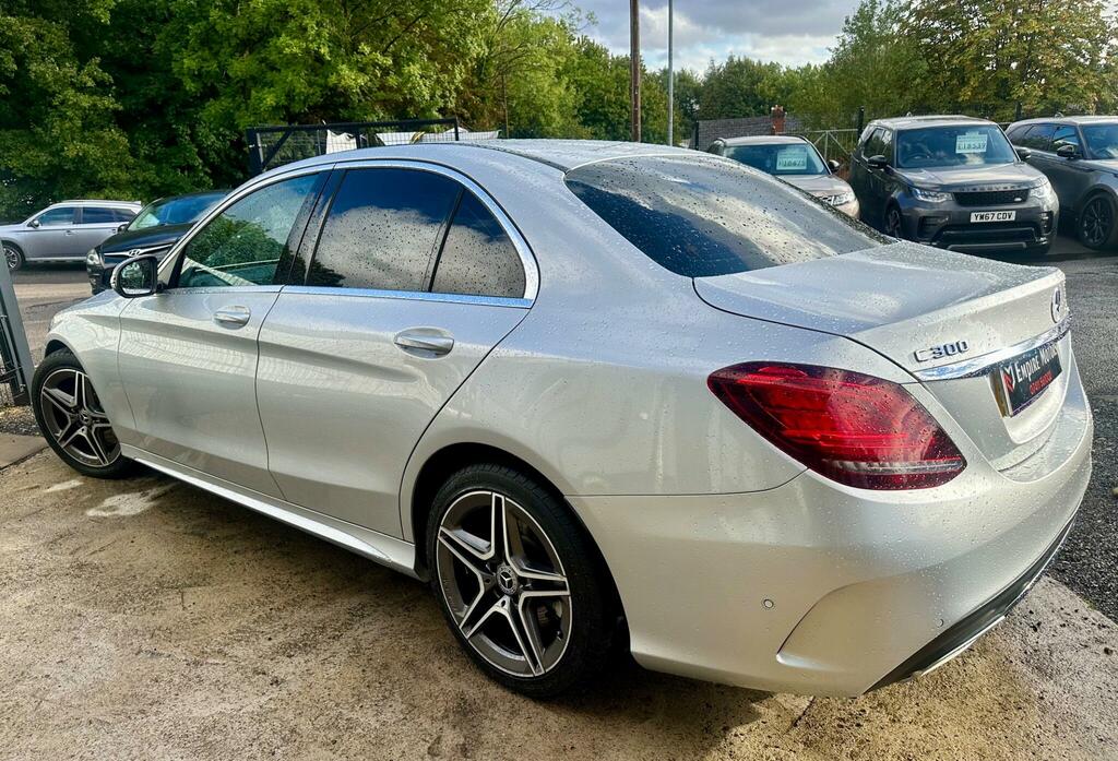 Mercedes-Benz C Class Amg Line Silver #3