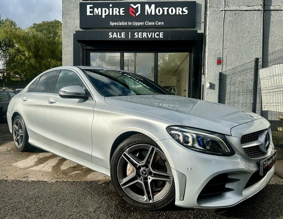 Mercedes-Benz C Class Amg Line Silver #5