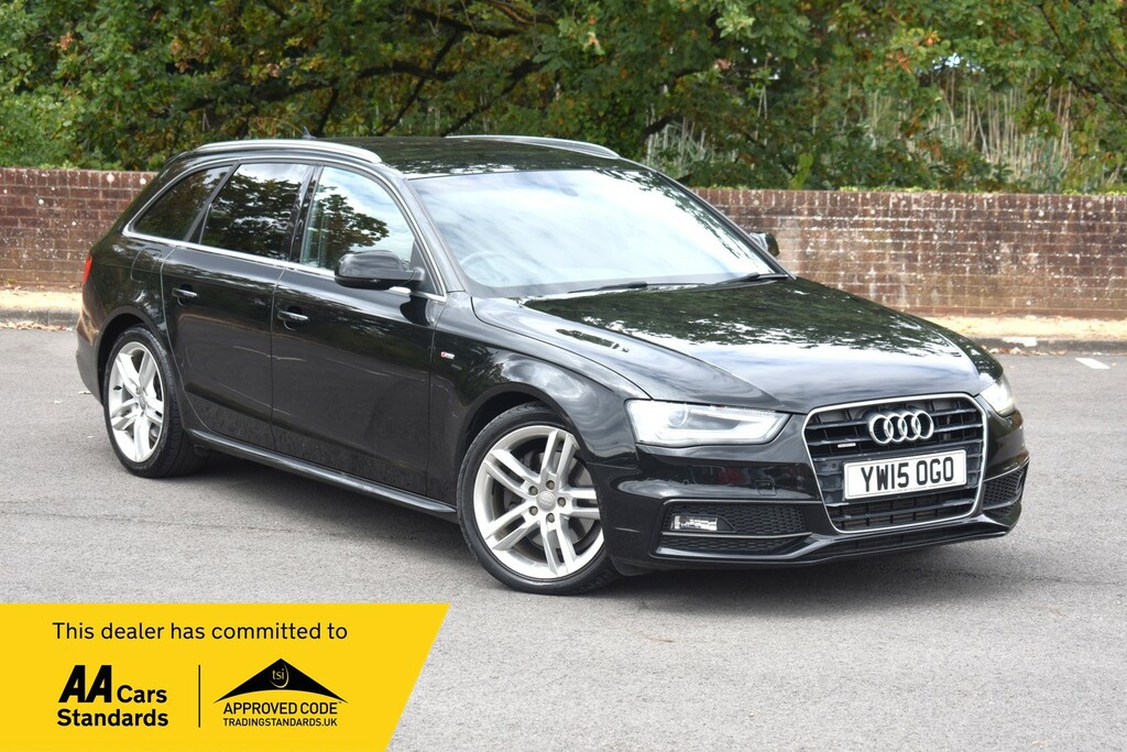 Audi A4 Avant Estate 3.0 Tdi V6 S Line 201515 Black