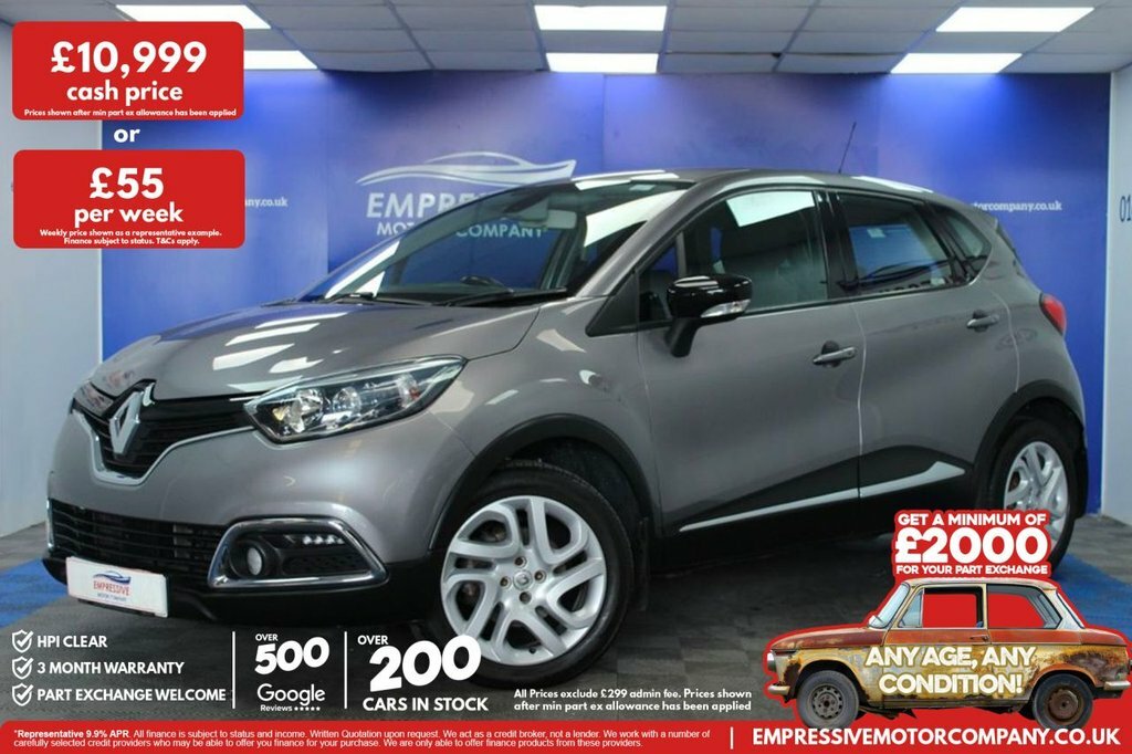 Renault Captur 1.5L Dynamique Nav Grey