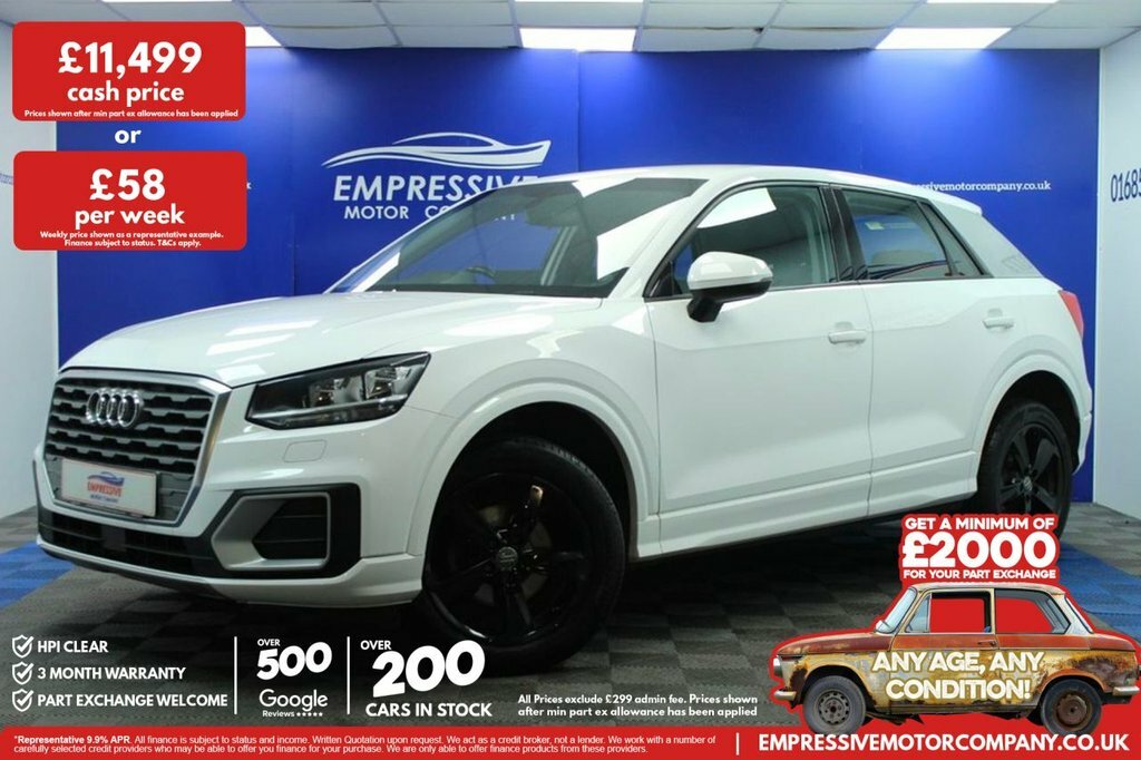 Audi Q2 1.5L Sport White