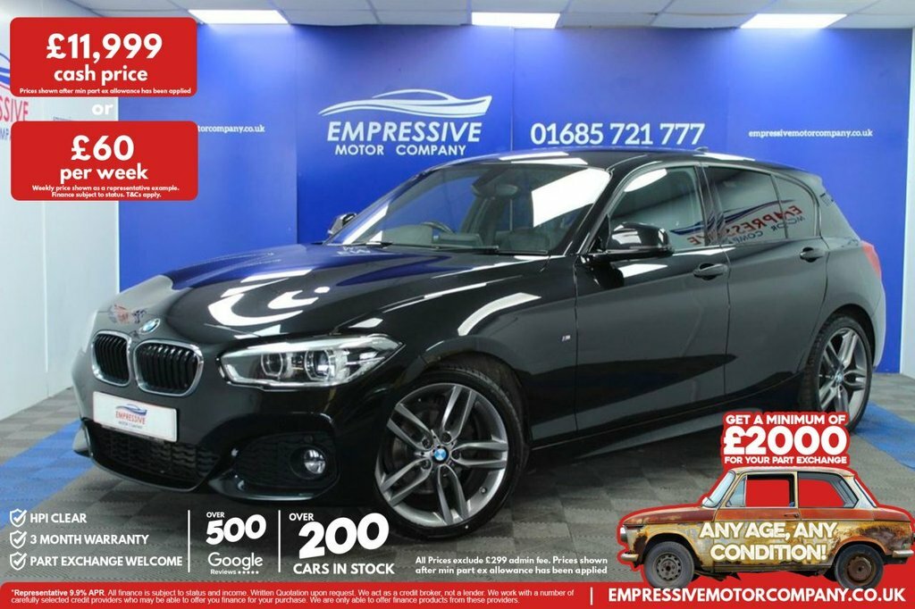 BMW 1 Series 2L M Sport Black