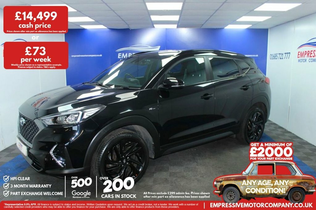 Hyundai Tucson 1.6L N Line Black