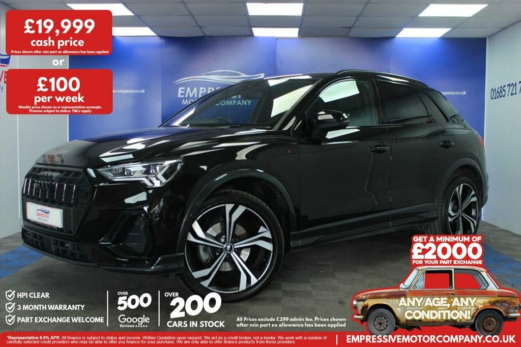 Audi Q3 1.5L Edition 1 Black