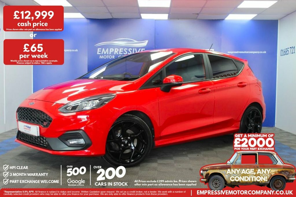 Ford Fiesta 1.5L St-2 Red