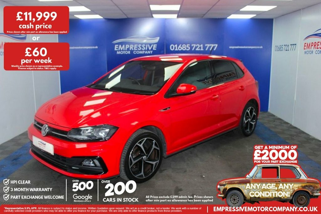 Volkswagen Polo 1L R-line Red