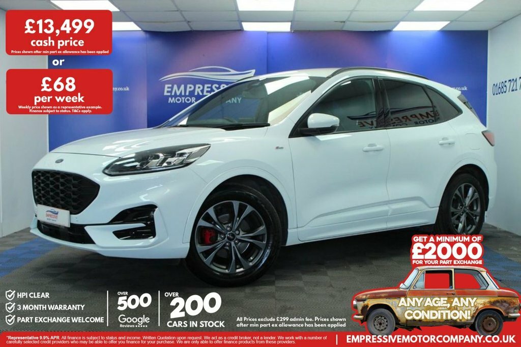 Ford Kuga 1.5L St-line Edition White