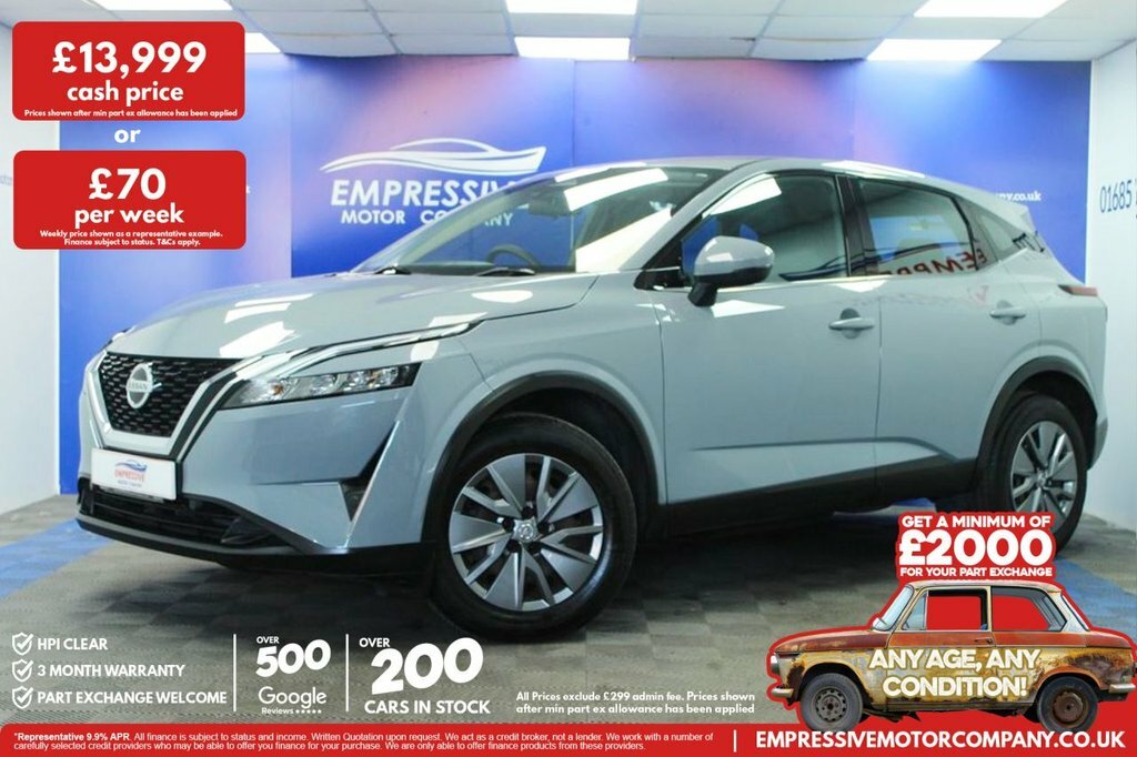 Nissan Qashqai 1.3L Visia Grey
