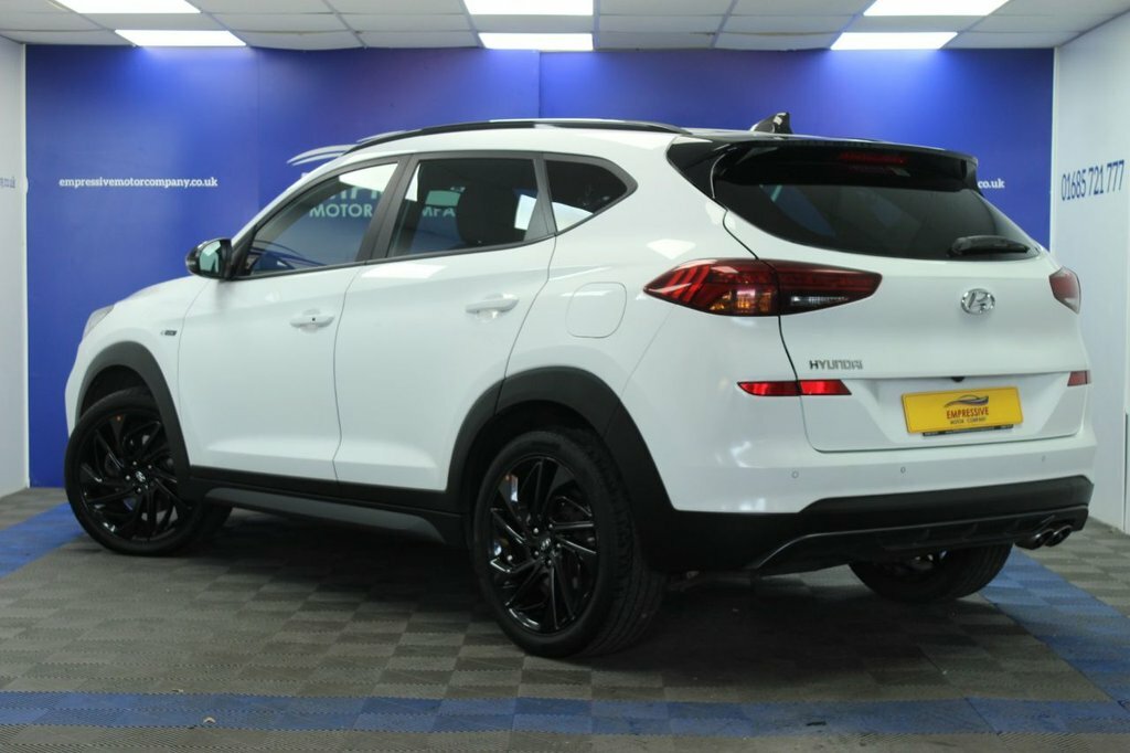 Hyundai Tucson 1.6L N Line White #4