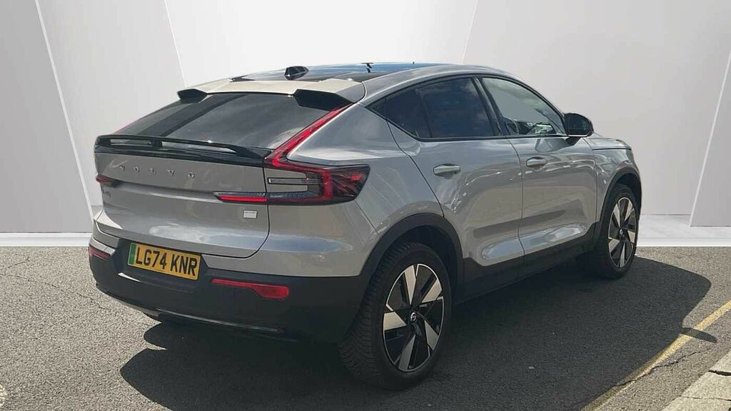 Volvo C40 Recharge Plus, Single Motor, Silver #2