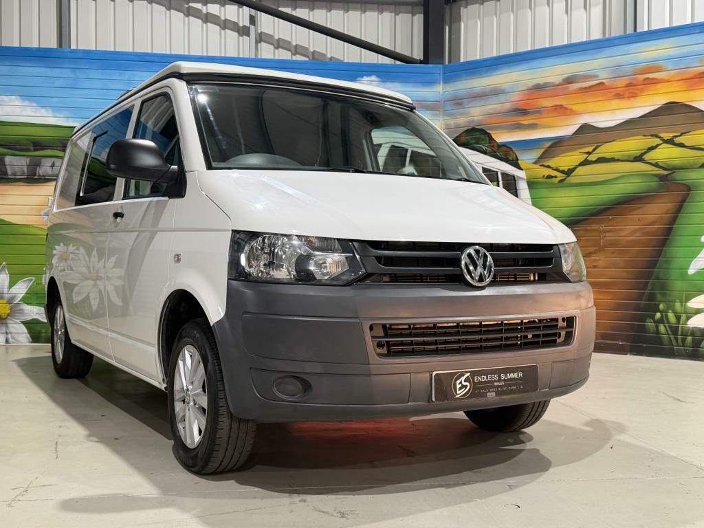 Volkswagen Transporter Panel Van White #7