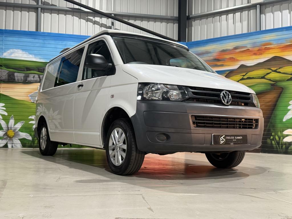 Volkswagen Transporter Panel Van White #9